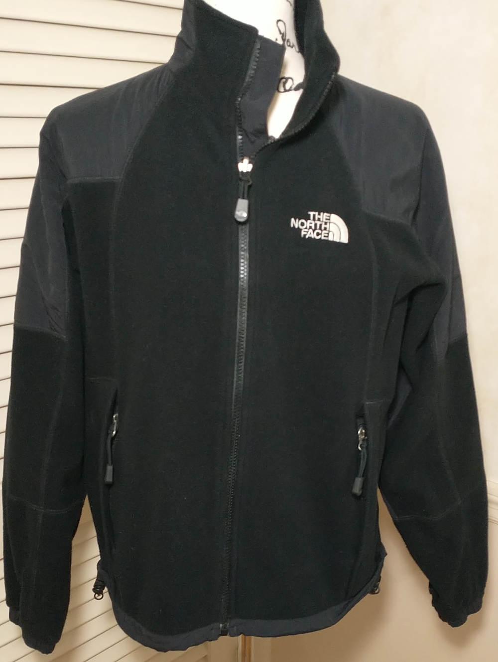 North Face Gore Windstopper Full Zip Jacket, Women's‎ Size S, Black, Rugged
